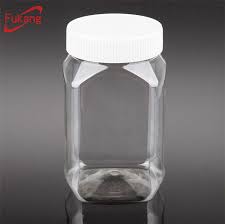 Pet Jar Square 500ml ( 38grams )