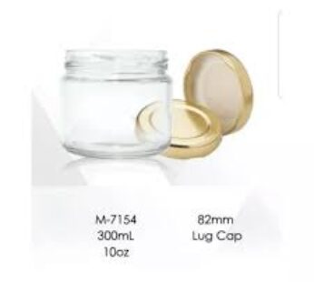 Glass Jar M-7154 10oz ( 82 mm )