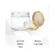 Glass Jar M-7154 10oz ( 82 mm )