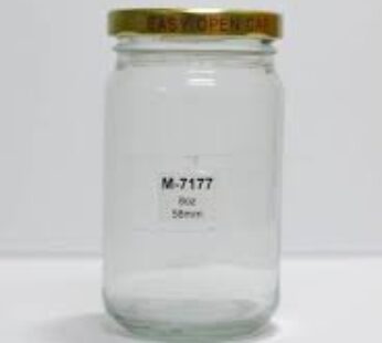 Glass Jar M-7177 220ml ( 58 mm )