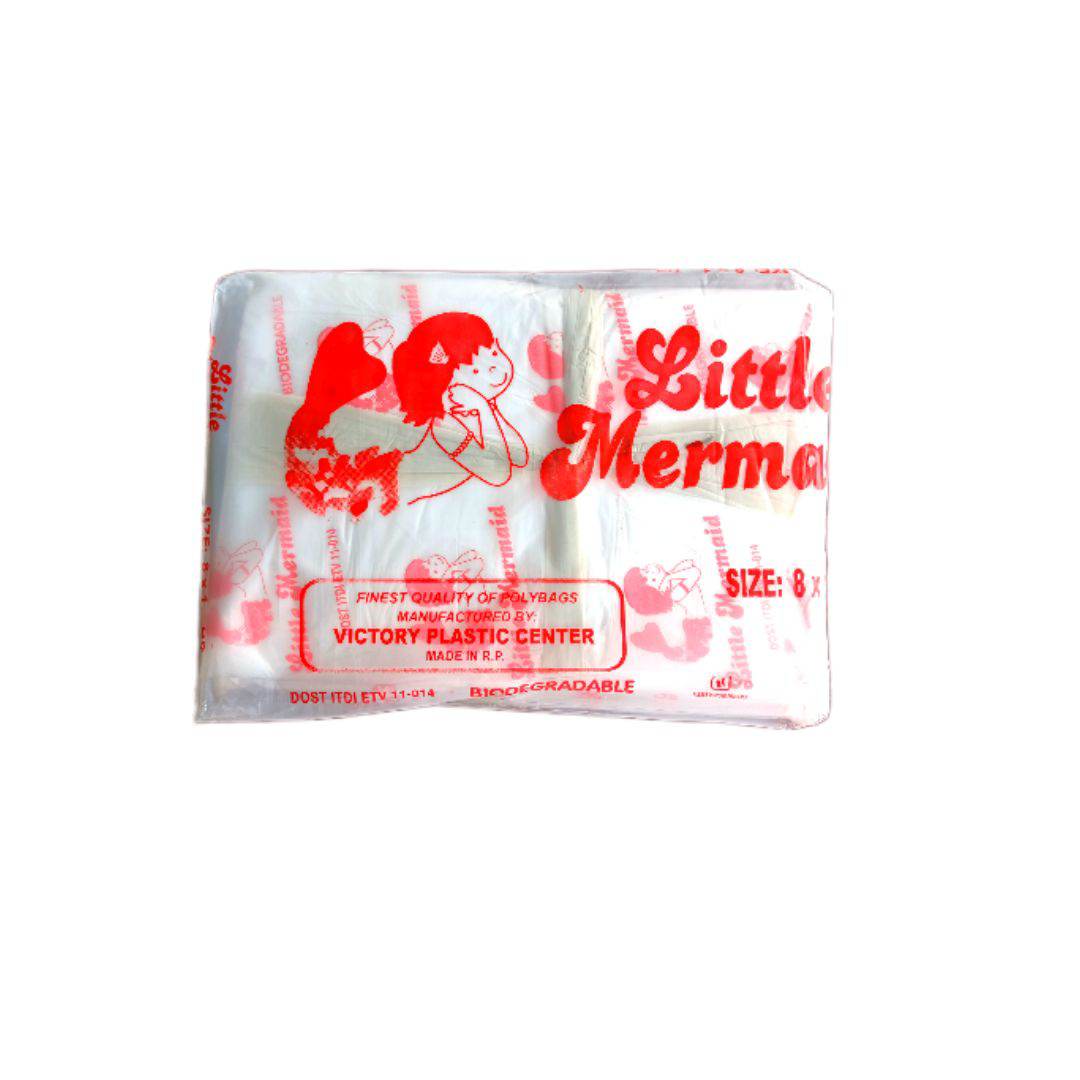 HD 8x14 Little Mermaid White