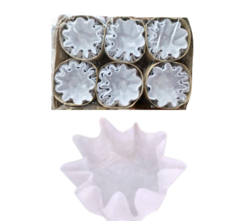 Baking Cups 5.5oz White