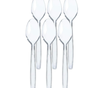 Big Disposable Spoon 12’s ( Transparent )