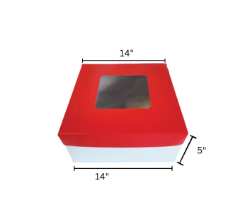 Cake Box 14x14x5