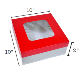 Cake Box 10x10x2