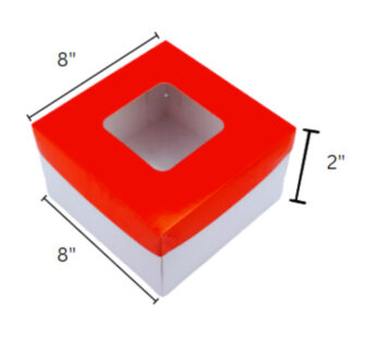 Cake Box 8x8x2