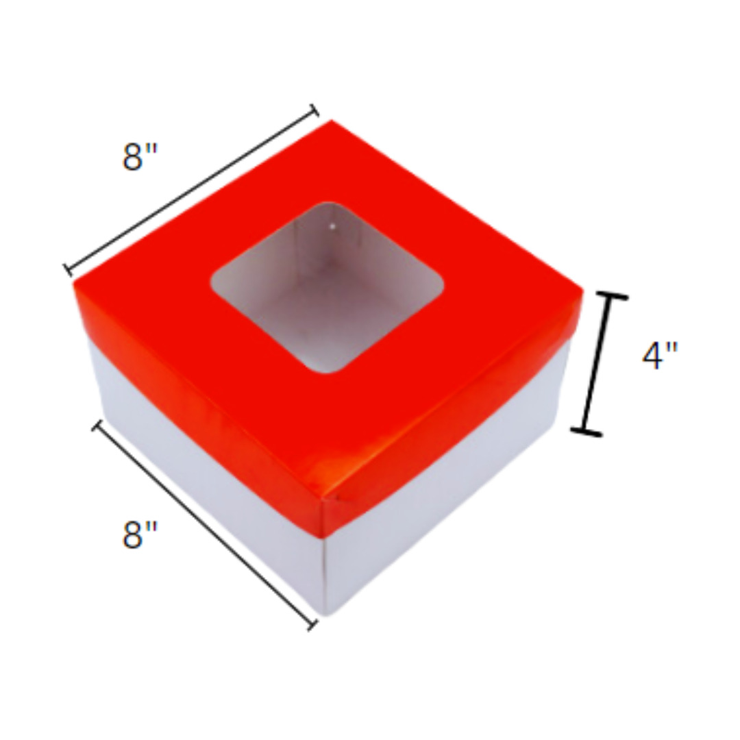 Cake Box 8x8x4