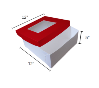 Cake Box 12x12x5