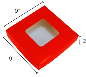 Cake Box 9x9x2