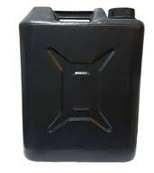 Rectangular Carbouy Black ( Empty )