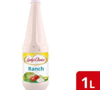 Lady’s Choice Garlic Ranch Dressing 1L