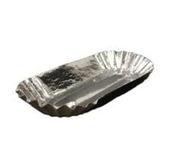 Paper Kikiam Plate Silver