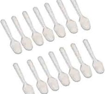 Small Disposable Spoon 25’s ( Transparent )
