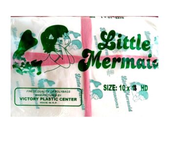 HDPE 10×18 Little Mermaid White