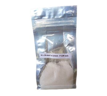 Stand Up Pouch Silver 10×20