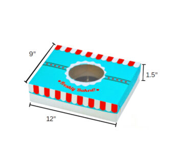 Cupcake Box 9x12x1.5 (box only)