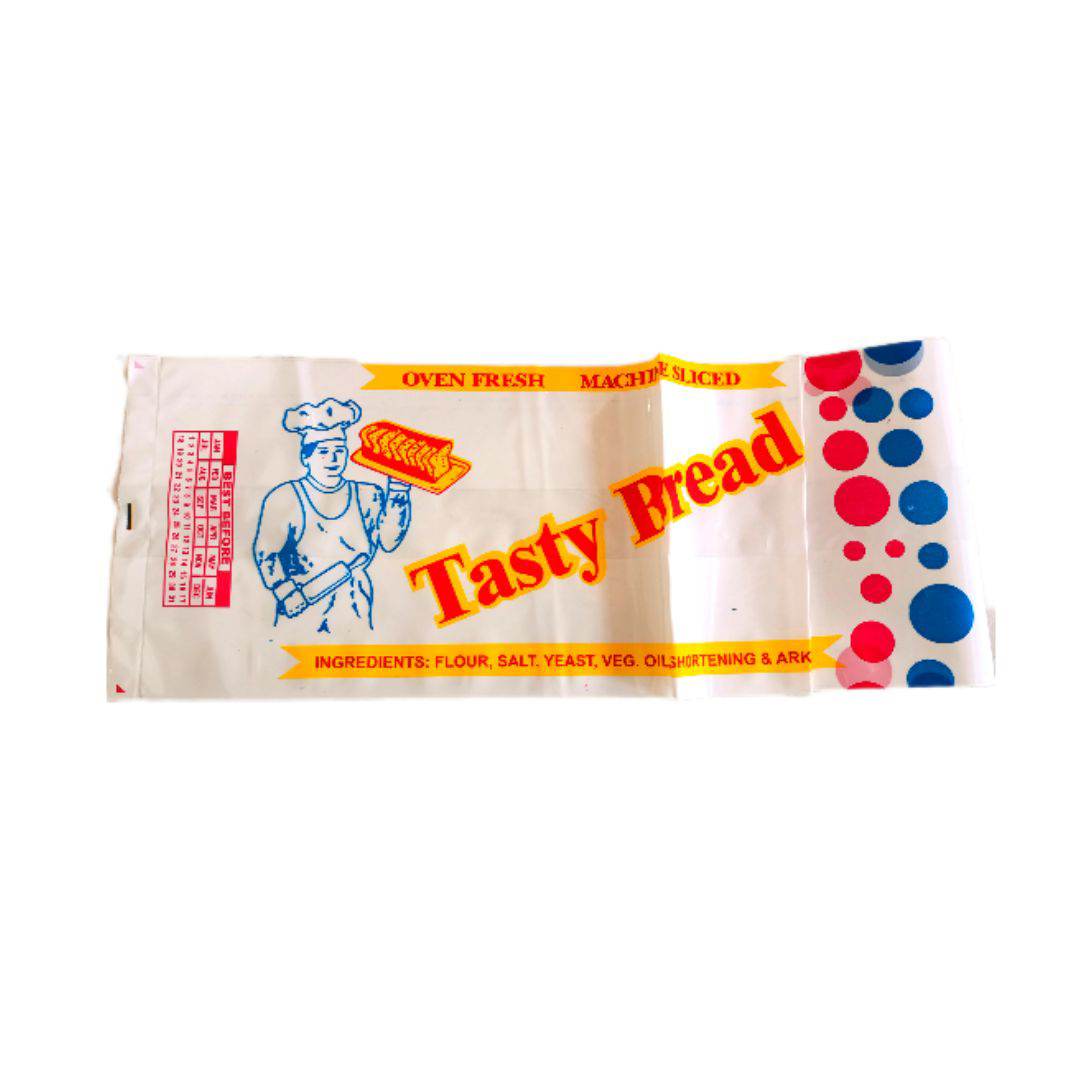 Cream Bread Wrapper Small White