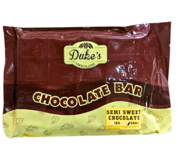 Duke’s Semi-Sweet Chocolate Bar 500grams