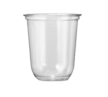 Plastic U Cup 12oz ( 360cc ) without lids
