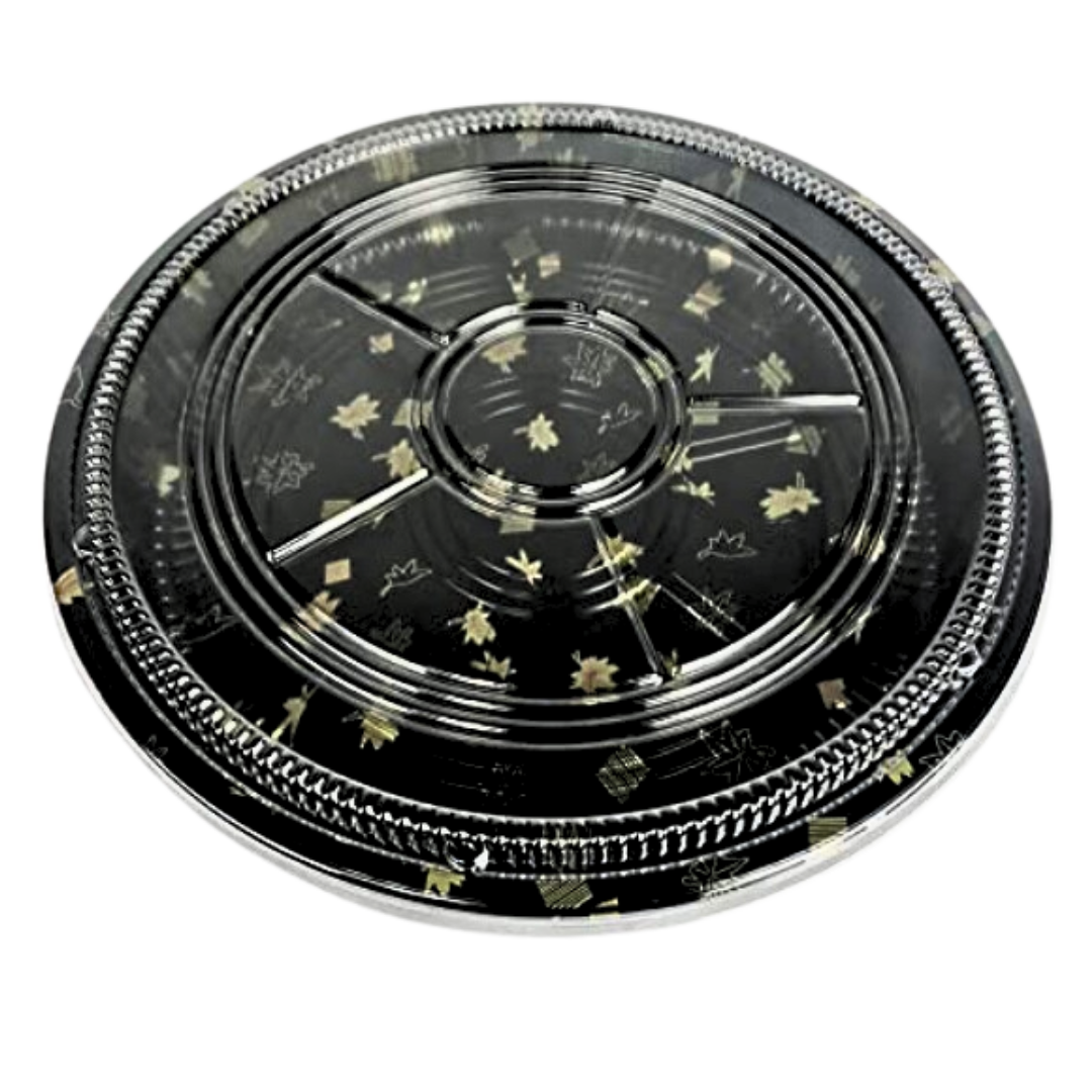 Sushi Tray No Division with Dome Lid 14″