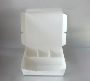 Paper Meal Box 4-division