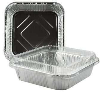 Aluminum Tray Square-204 with Cover