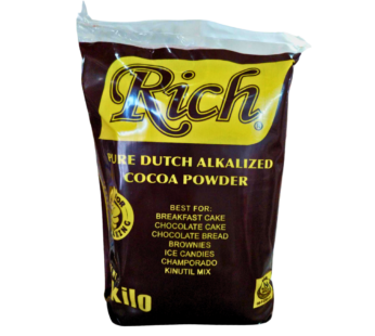 Rich Pure Dutch Alkalized Cocoa Powder 1kg