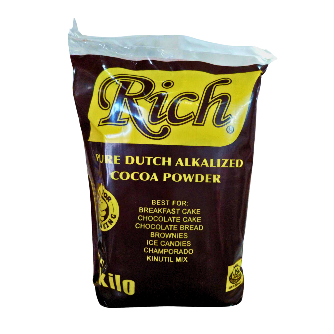 Rich Pure Dutch Alkalized Cocoa Powder 1kg
