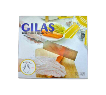 Gilas Disposable Hand Gloves 100’s