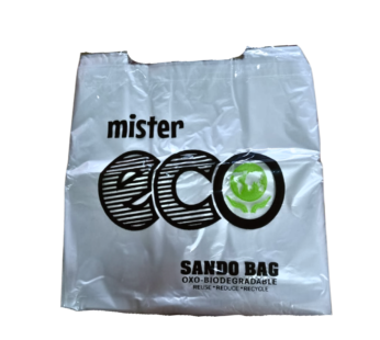 Medium Mister Eco Sando Bag Transparent
