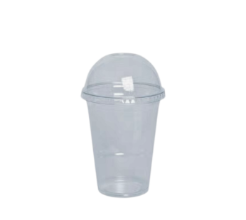 Plastic Y Cup 16oz ( 500cc ) with lids