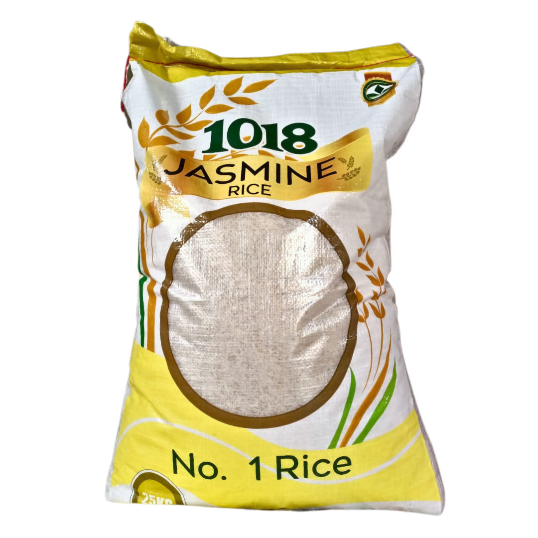 1018 Jasmine Rice 25kgs.