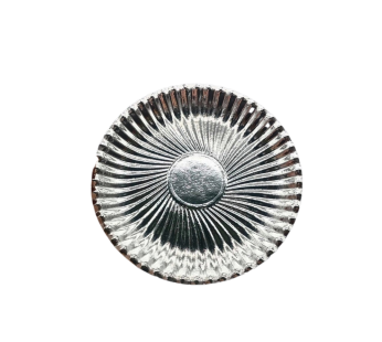 Paper Plate Silver 5×5