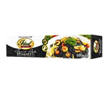 Ideal Squid Ink Spaghetti Pasta 500 grams
