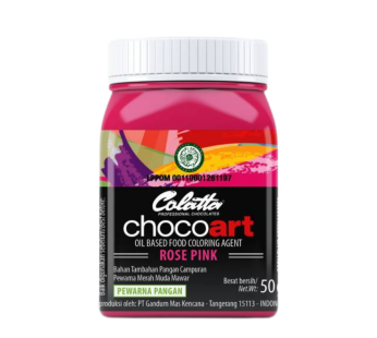 Colat﻿ta ChocoArt- Rose Pink 50 grams