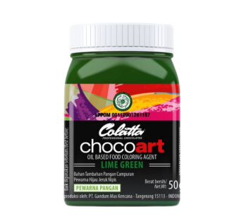 Colat﻿ta ChocoArt- Lime Green 50 grams