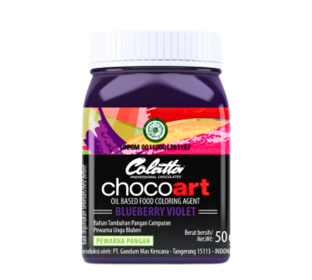Colat﻿ta ChocoArt- Blueberry Violet 50 grams
