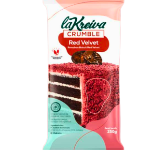 La Kreiva Crumble Red Velvet 250grams