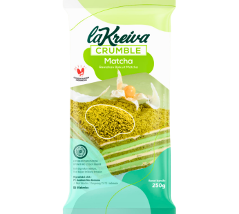 La Kreiva Crumble Matcha 250grams