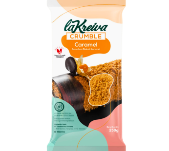 La Kreiva Crumble Caramel 250grams