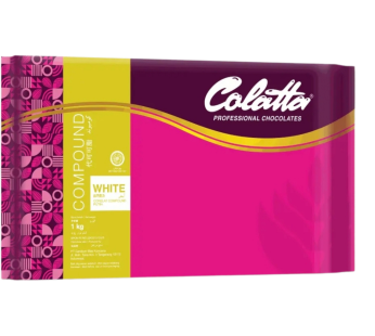 Colatta White Compound Chocolate 1kg.